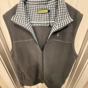 Gray Men's Fleece Vest